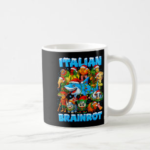 Funny Christmas Italian Brain Rot Italian Brainrot Coffee Mug