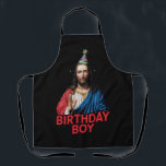 Funny Christmas Jesus Birthday Boy  Apron<br><div class="desc">Funny Christmas Jesus Birthday Boy</div>