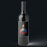 Funny Christmas Jesus Birthday Boy  Wine Label<br><div class="desc">Funny Christmas Jesus Birthday Boy</div>