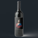 Funny Christmas Jesus Birthday Boy  Wine Label<br><div class="desc">Funny Christmas Jesus Birthday Boy</div>