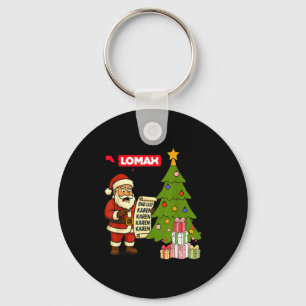 Funny Christmas  Key Ring