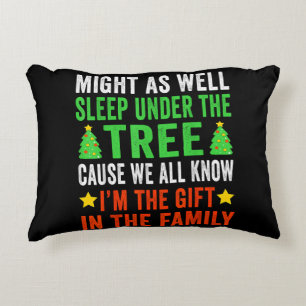 Funny Christmas Kids Christmas Pyjamas Girls Boys Decorative Cushion