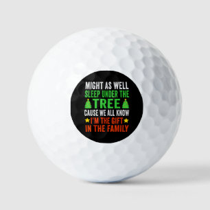 Funny Christmas Kids Christmas Pyjamas Girls Boys Golf Balls