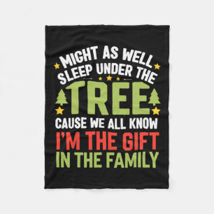 Funny Christmas Kids Mens Christmas Pyjamas Women  Fleece Blanket
