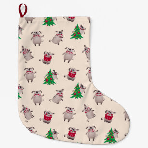 Funny Christmas Large Christmas Stocking
