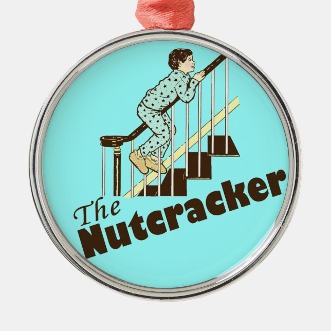 Funny Christmas Metal Tree Decoration (Front)