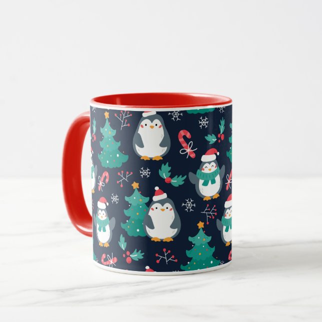 Funny Christmas Mug (Front Left)