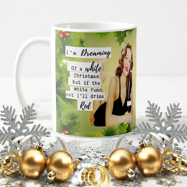 Funny Christmas Mug Best Friend "White Christmas" (Creator Uploaded)