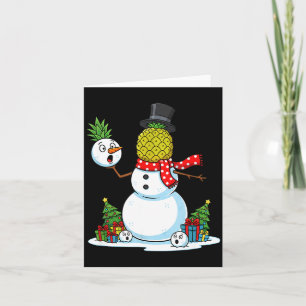 Funny Christmas Ne Snowman Xmas Mens Womens Kids  Card