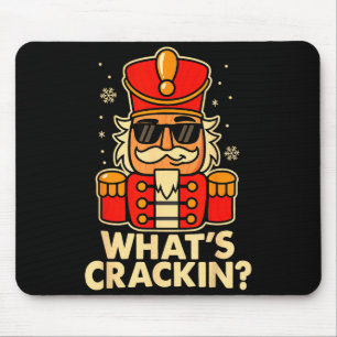 Funny Christmas Nutcracker Men Kids Teen Boys What Mouse Pad