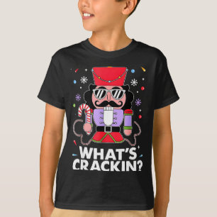 Funny Christmas Nutcracker Men Kids Teen Boys What T-Shirt