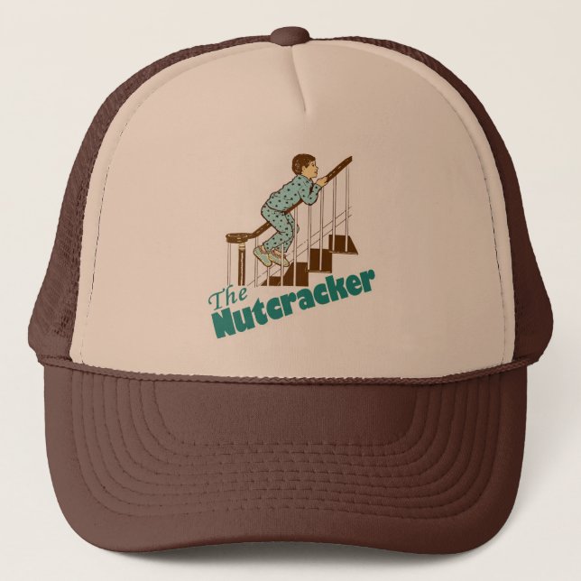 Funny Christmas Nutcracker Trucker Hat (Front)