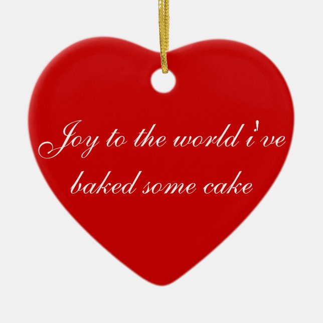 Funny Christmas Ornament (Front)