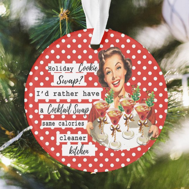 Funny Christmas Ornament Best Friend Cookie Swap (Creator Uploaded)