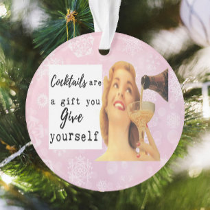 Funny Christmas Ornament Best Friend Gift Yourself