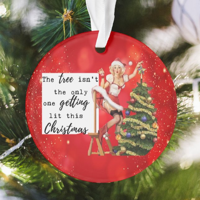 Funny Christmas Ornament For Her Friend Sassy (Creator Uploaded)