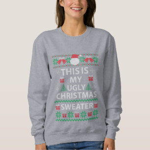 Funny Christmas Ornament Ugly Holiday Sweater Crew