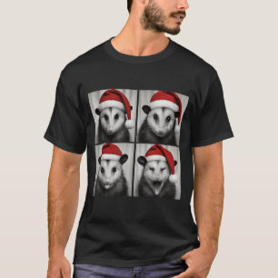 Funny Christmas Ossum Santa Photo Booth T-Shirt