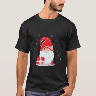 Funny Christmas Pajama Xmas Gnomes Snowflake Gnomi T-Shirt