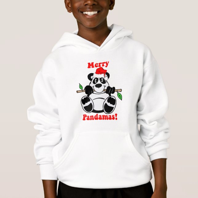 Funny Christmas Panda Bear (Front)