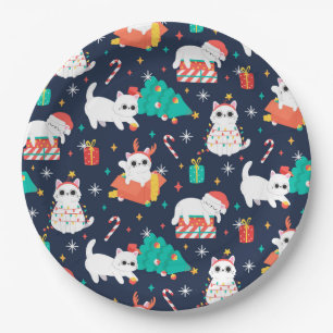 Funny Christmas Paper Plate
