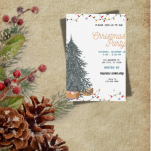 Funny "Christmas Party" invitation 