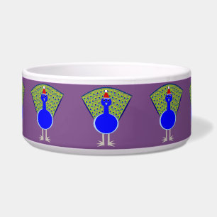 Funny Christmas Peacock