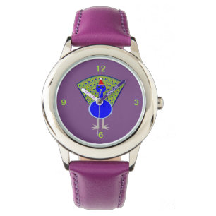 Funny Christmas Peacock Watch