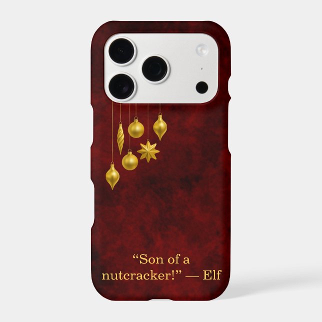 Funny Christmas phonecase (Back)