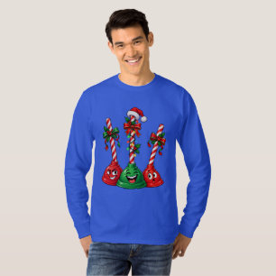 Funny Christmas Plunger Trio Men's T-Shirt
