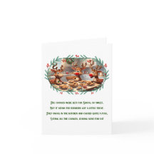 Funny Christmas Poem Cute Christmas Reindeer