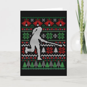 Funny Christmas Presents Uni Adult Christmas Field Card