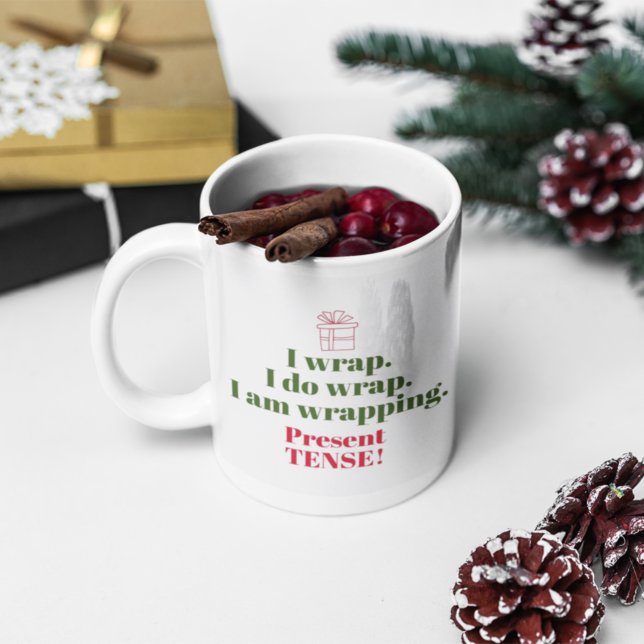 Funny Christmas Pun | Grammar Humour Coffee Mug (Creator Uploaded)