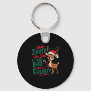 Funny Christmas Quote  Key Ring