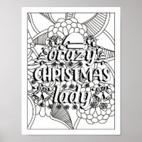 Funny Christmas Quotes Adult Colouring