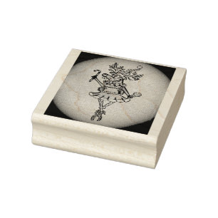 Funny Christmas Reindeer Stamp