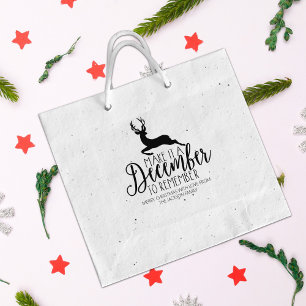 Funny Christmas Rubber Stamp