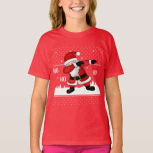 Funny Christmas Santa Dabbing T-Shirt