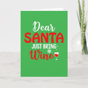 Funny Christmas saying Card