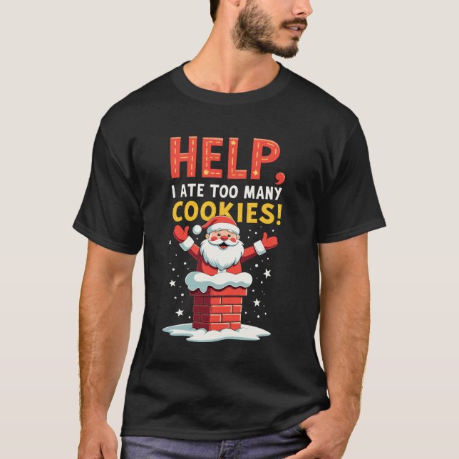 Funny Christmas Shirt | Festive Holiday Humour Tee (Front)