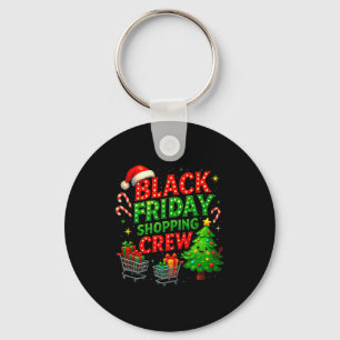 Funny Christmas Shopng Crew  Key Ring