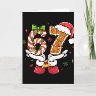 Funny Christmas Six Seven 6 7 Meme Gen Alpha Slang Card