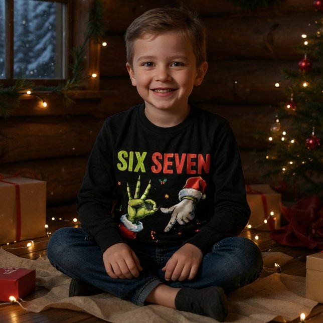 Funny Christmas Six Seven 6 7 Meme Xmas Kids (Creator Uploaded)