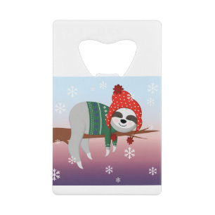 funny christmas sloth