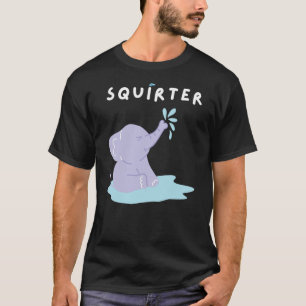 Funny Christmas Squirter Meme Elephant I love Squi T-Shirt