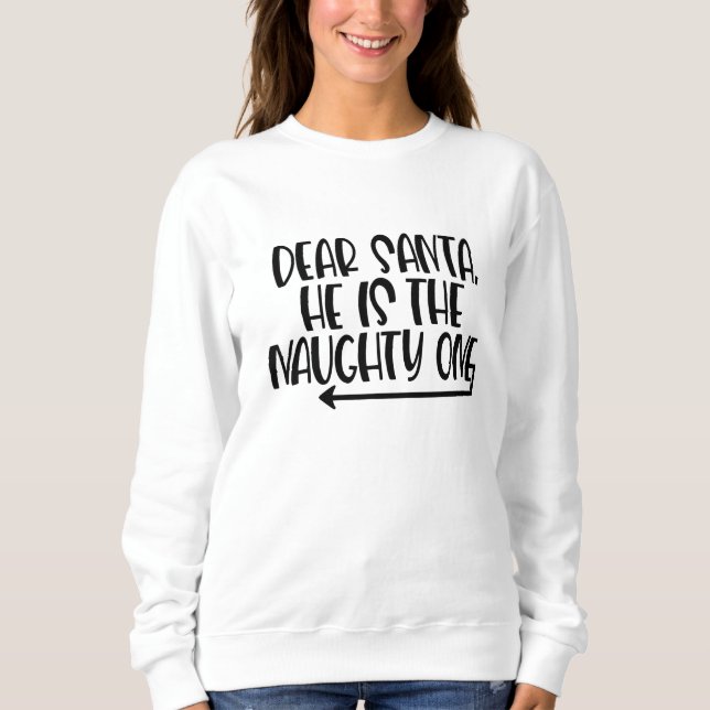 Funny Christmas  Sweatshirt (Front)