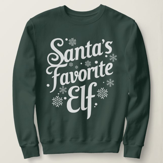 Funny Christmas Sweatshirt for Adults (Design Front)