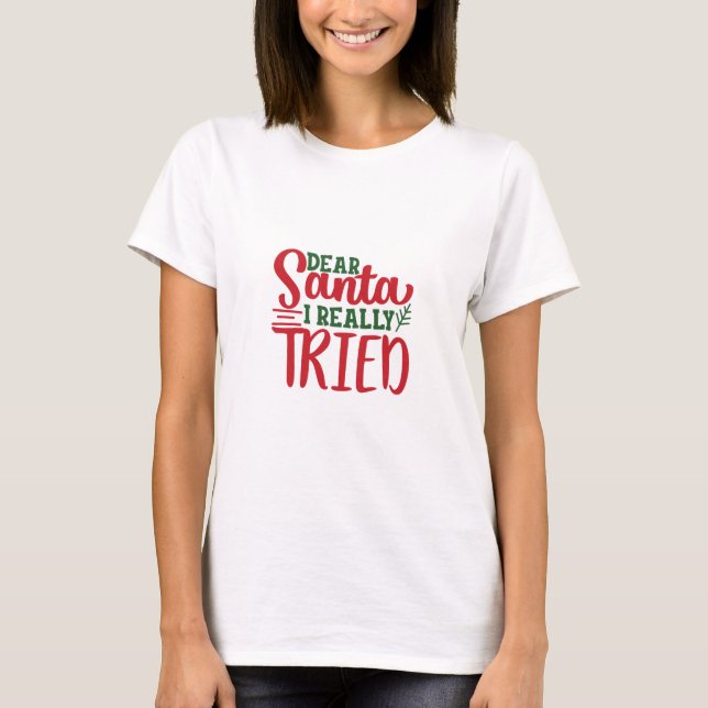 Funny Christmas T-Shirt (Front)