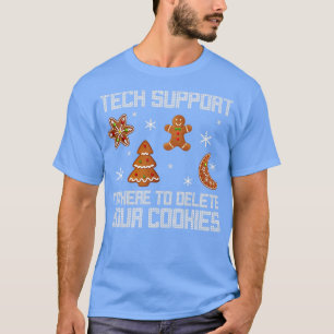 Funny Christmas Tech Support Shirt Computer Progra