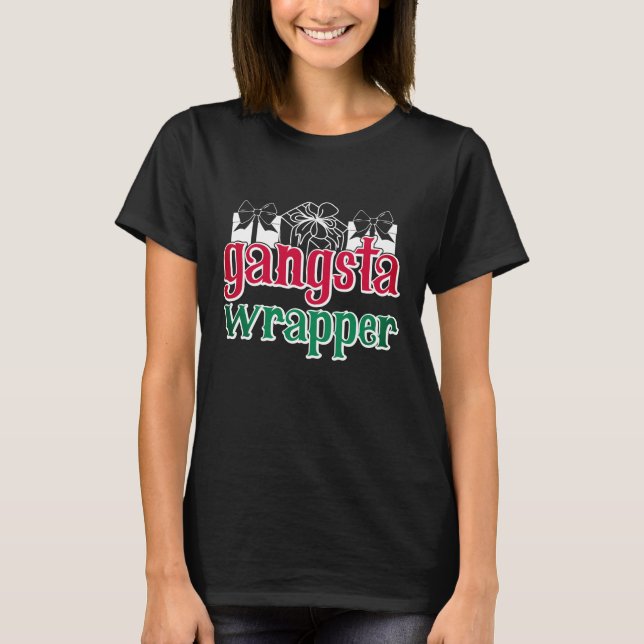 Funny Christmas tee for festive spirit (Front)